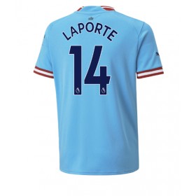 Herren Fußballbekleidung Manchester City Aymeric Laporte #14 Heimtrikot 2022-23 Kurzarm